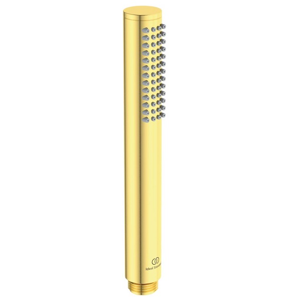 Ideal Standard metalinis rankinis dušas "stick", šukuotas auksas