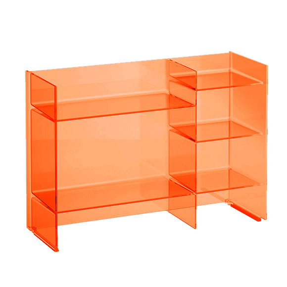 Kartell by LAUFEN Lentynų modulis Sound-rack 530x750x260 mm, spalva oranžinė